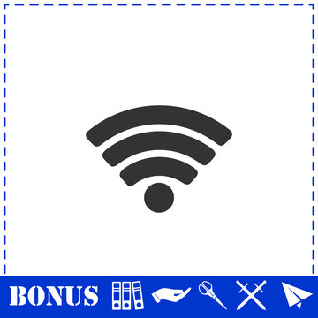 WIFI icon flat