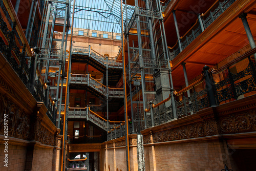 Cuadros en Lienzo Bradbury Building - Los Angeles