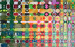 © Avgustus - Design pattern artwork for decorate printable flyers, big banners, advertise production, web work, cards, invitations and creating beautiful wall art poster or canvas. Digital oil painting background.