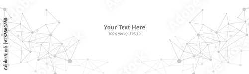 Fotografía Futuristic crypto blockchain illustration