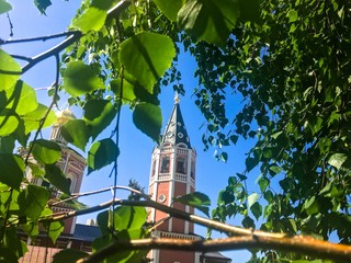 tower of the church