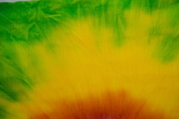 Wall Mural - Tie Dye multicolor , abstract texture and background , hippie and reggae style .