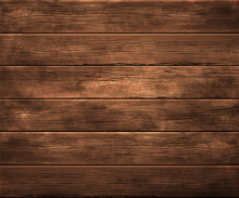 Background, Texture Of Old Wood. Highly Realistic Illustration.