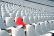 © batuhan toker - Red seat in White seats on the stadium