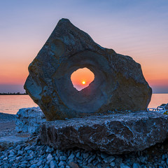 Sticker - Lake Manitoba Sunset