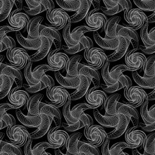 Black White Abstract Seamless Pattern For Design