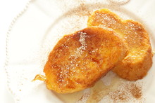 Homemade Honey French Toast  For Comfort Food Image