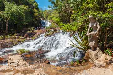 Wall Mural - Datanla Waterfall near Dalat city