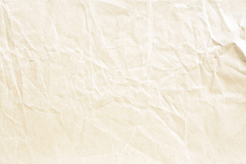 brown crumpled paper background texture