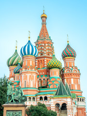 Saint Basil cathedral in Moscow, Russia