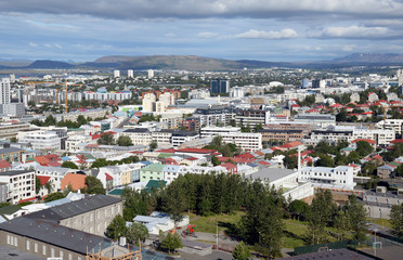 Canvas Print - Reykiavik, Island