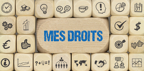 Wall Mural - Mes droits