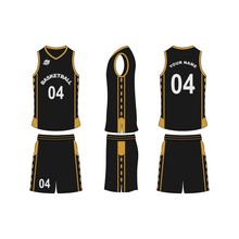 Basketball Jersey Set Template Collection.