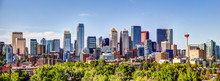 Calgary Alberta Panoramic Skyline Summer 2019