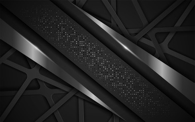 Wall Mural - modern abstract dark background. elegant modern background.