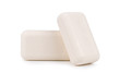 © Aleksei - two bars white hygiene toilet soap isolated on white background