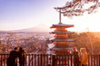 © tonefotografia - Fujiyoshida, Japan at Chureito Pagoda and Mt. Fuji at sunset