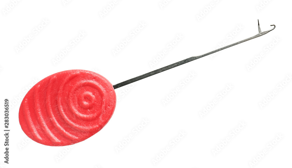 Fishing tool on white background