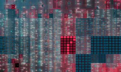 software, web development, programming concept. abstract programming