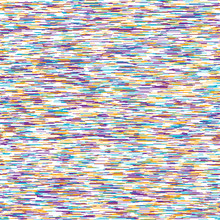Seamless Pattern Dyed Tri Blend Lines Background. Woven Broken Stripe Fabric Texture. Melange Repeat Vector Swatch. 