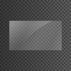 Wall Mural - the texture of rectangle glass plate, mirror, windows. light effect for a picture or a mirror. beaut