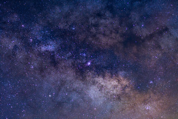 milky way core detailed star stack