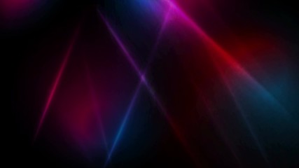 Wall Mural - Abstract blue red purple tech glowing neon lines background. Laser show motion graphic design. Seamless looping. Video animation Ultra HD 4K 3840x2160