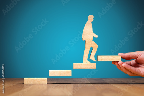 Fotografía Coach motivate to personal development and growth