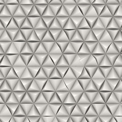 Poster - illustration of 3d parametric pattern