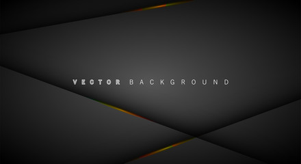 Wall Mural - set a banner background for your design. shadow of a light line. illustration of vector graphic desi