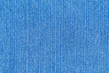 Texture Of Denim Or Blue Jeans Background