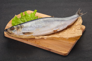 Salted herring fish