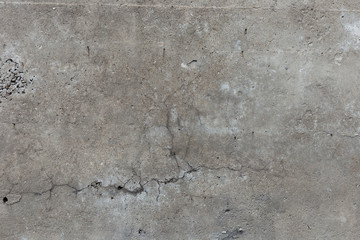 Wall Mural - Gray rough plaster wall. Texture for background.	