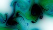 © annats - Abstraction painted in oil. Colorful texture background. Multicolored wallpaper graphic design. Pattern for creating artworks and prints. Crazy bright colors style. Digital watercolor effect.