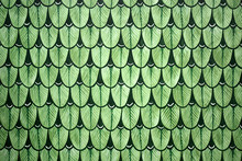 Tropical Green Vintage Wallpaper Pattern 
