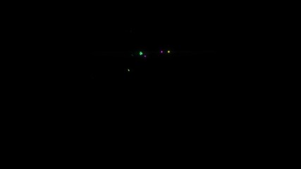 Poster - Bengal lights colored in neon effect mp4 video on dark background