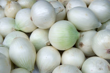 White Onions On The Market
