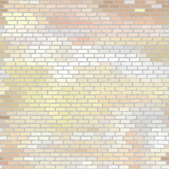 Poster - Seamless brick wall. Vector graphic illustration pattern.