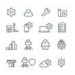 © nitichai_8 - Simple engineer icons set,Vector