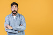 © Freepik - Medium shot shocked guy with copy space