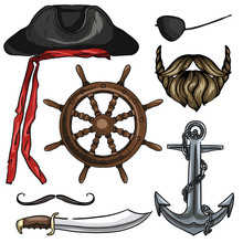 Sketch Pirate Attributes Icon