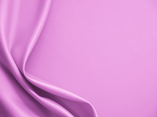 Wall Mural - beautiful smooth elegant wavy light pastel purple satin silk luxury cloth fabric texture, abstract b