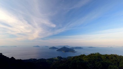 Wall Mural - 紫雲出山夕景タイムラプス