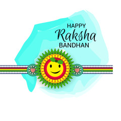 Wall Mural - Happy Raksha Bandhan.