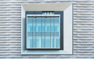 Poster - Exterior of modern architecture. Building abstract background