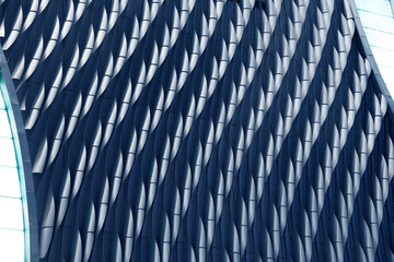 Aufkleber - Exterior of modern architecture. Building abstract background