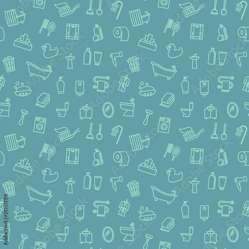 seamless-monochrome-background-with-linear-bathroom-symbols