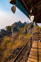 Wall Mural - Wat Phrachomklao Rachanusorn, Lampang, Thailand.