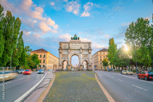 Cuadros en Lienzo Siegestor triumphal arch, Munich, Germany