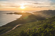 © icephotography - Beautiful scenic sunset view over Marin Headlands and the Pacific Ocean near San Francisco, California
